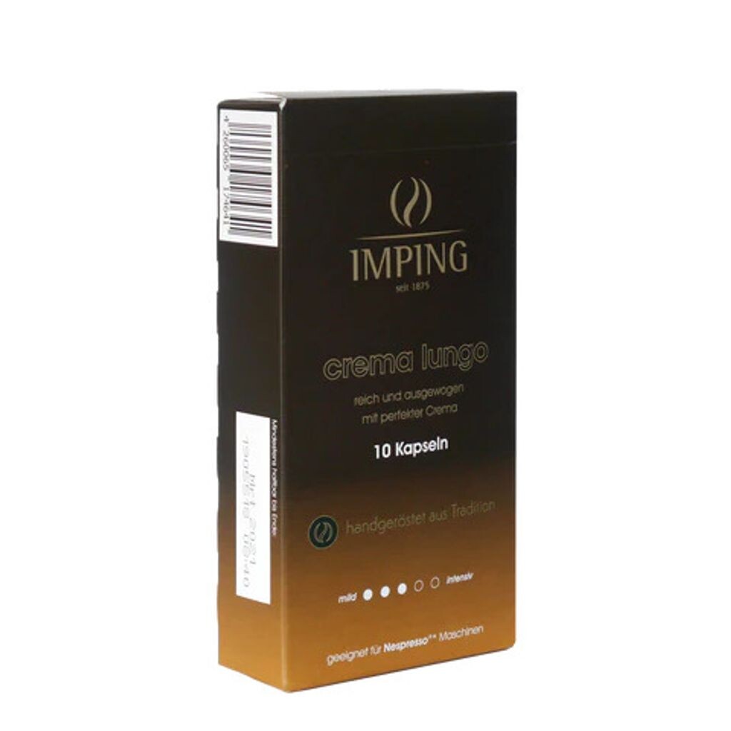 

Imping Coffee Cema One - 10 х 5 г - Капсулы Imping Kaffee Gmbh