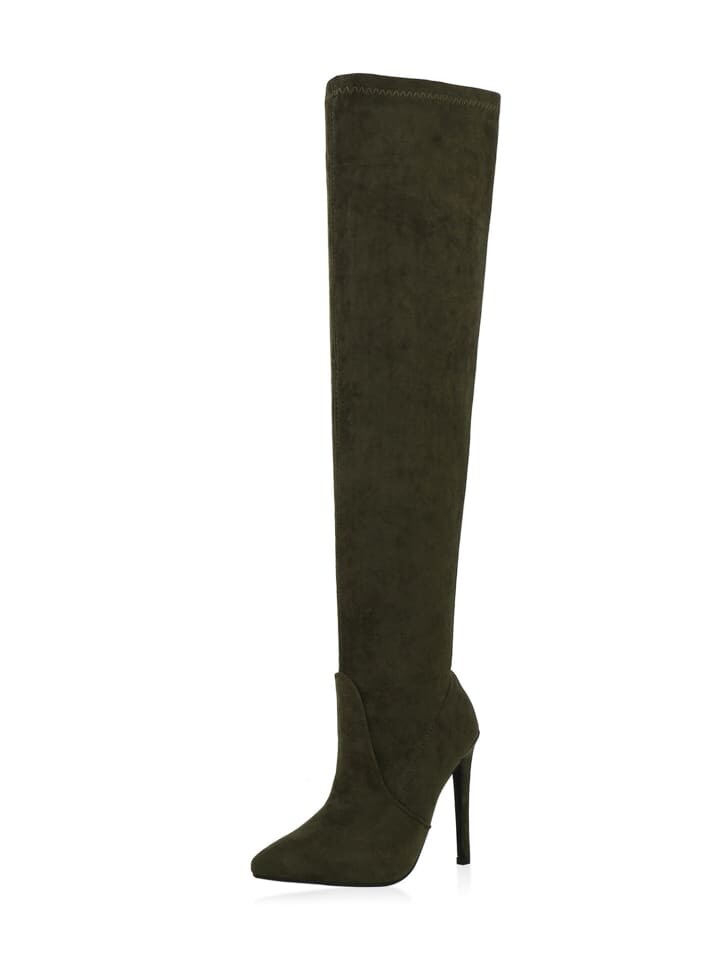 

Сапоги VAN HILL Overknees Samantha, цвет olivgrün
