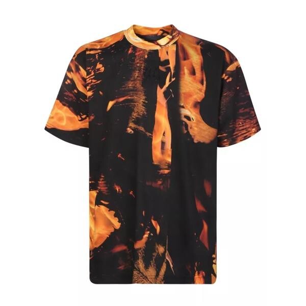 

Футболка cotton oversized t-shirt 44 Label Group, оранжевый