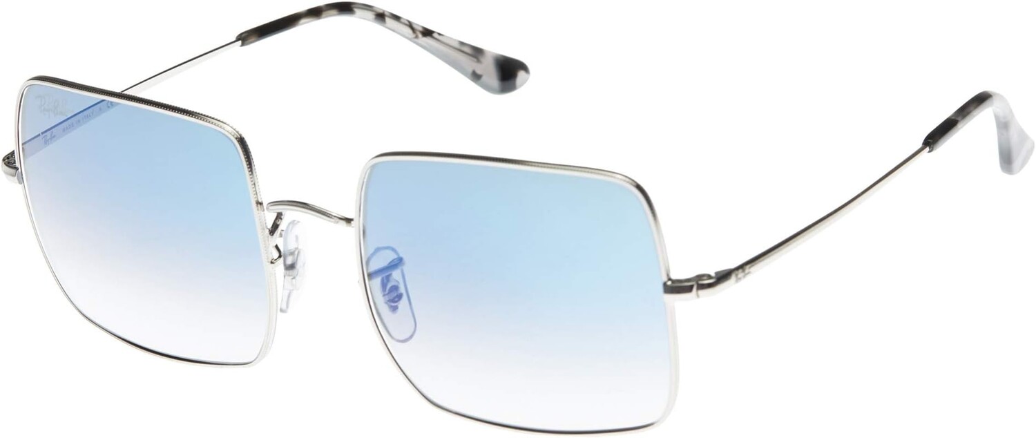 

Солнцезащитные очки RB1971 Square Metal Sunglasses Ray-Ban, цвет Clear Gradient Blue