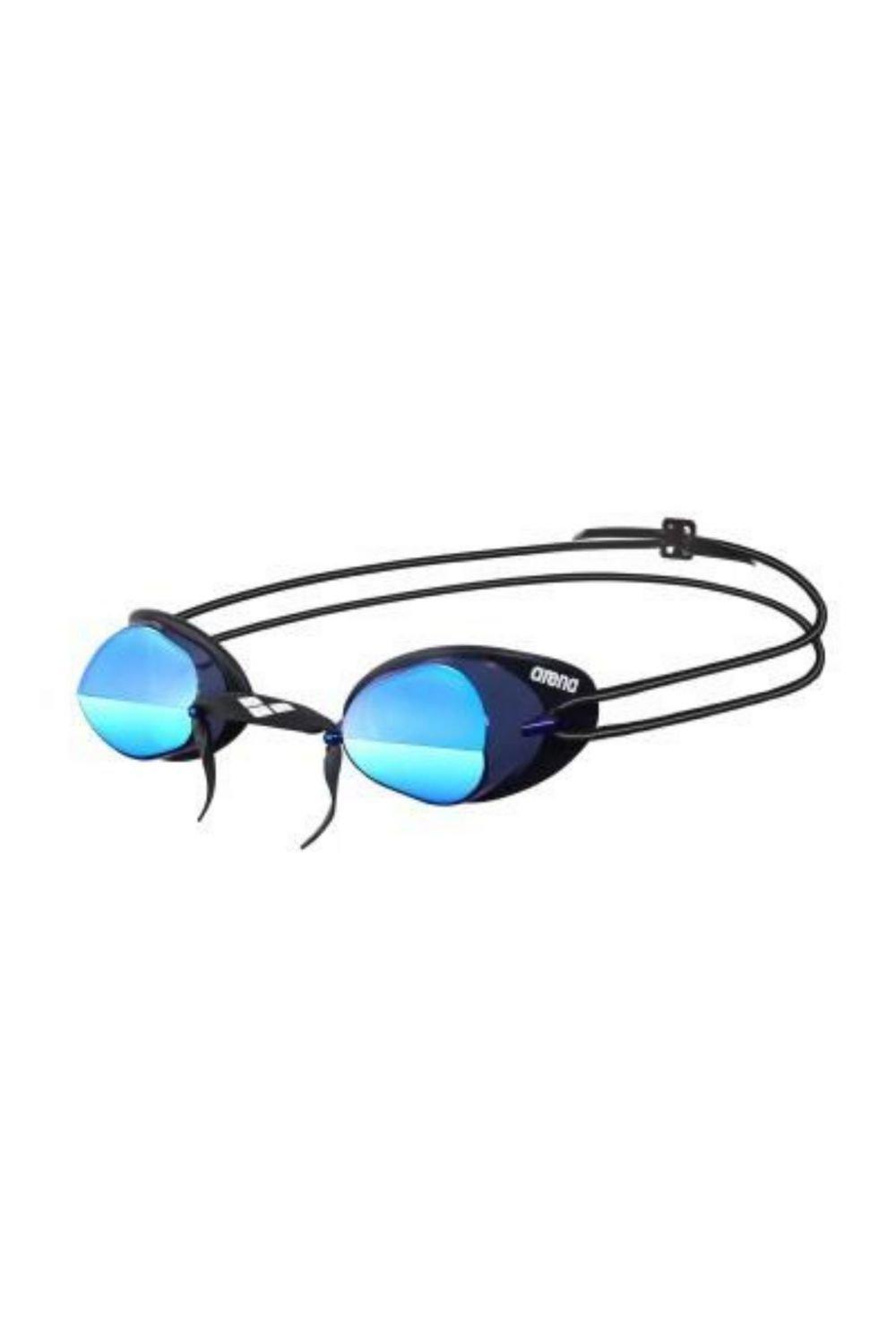 Очки для плавания Swedix Mirror - Зеркальные линзы Arena, синий очки для плавания стартовые arena swedix черные