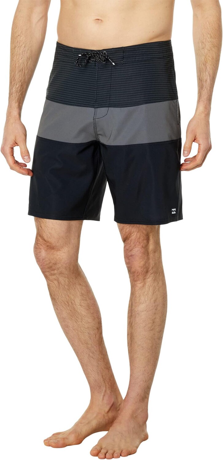 

Шорты для плавания Tribong Lo Tides 19 дюймов Billabong, цвет Stealth