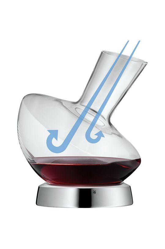 цена Графин для вина на подставке Jette 0,75 л WMF, серый