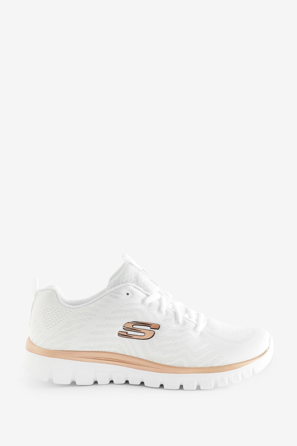 

Белые туфли Skechers Graceful Get Connected Skechers, белый