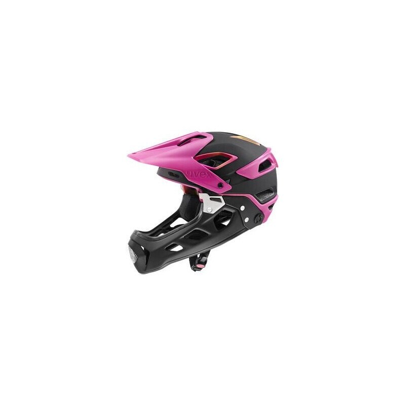 

Велосипедный шлем Uvex Jakkyl HDE 2.0 downhill, розовый