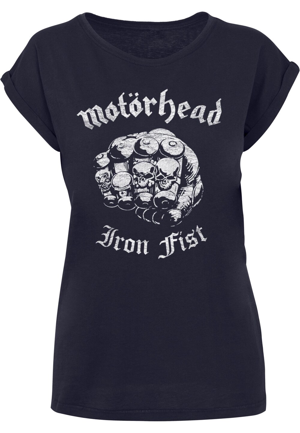 Рубашка Merchcode Motorhead - Iron Fist, военно-морской