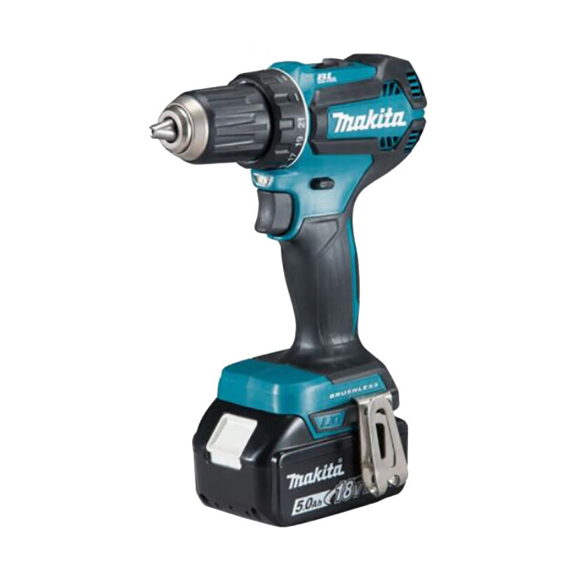 Дрель ручная Makita DDF485STJ, 13 мм + два аккумулятора 5.0Ah, зарядное устройство