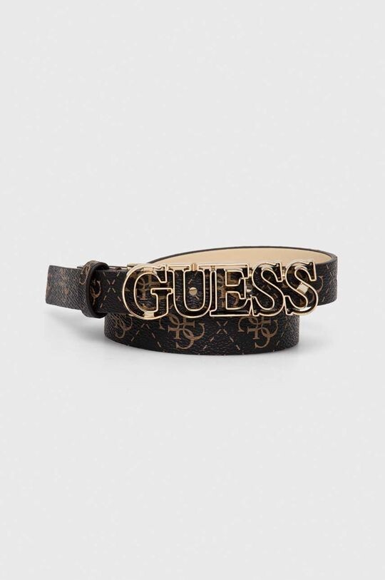

Угадай ремень Guess, коричневый