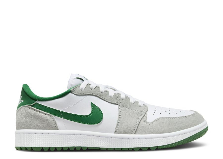 

Кроссовки Air Jordan Air Jordan 1 Low Golf 'Pine Green', белый