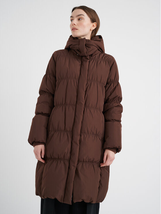 

Пуховик стандартного кроя Inwear, коричневый
