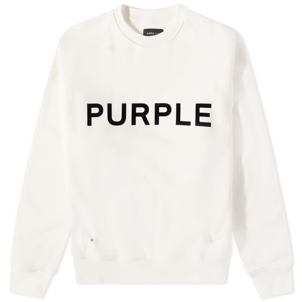 

Purple Brand Футболка с круглым вырезом и логотипом бренда, белый