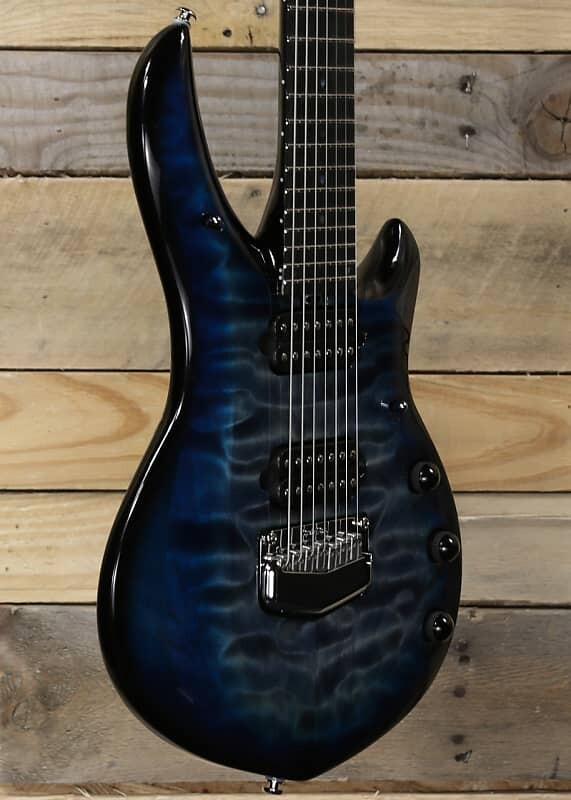 

Электрогитара Music Man Majesty 7-String Electric Guitar Hydrospace w/ Case