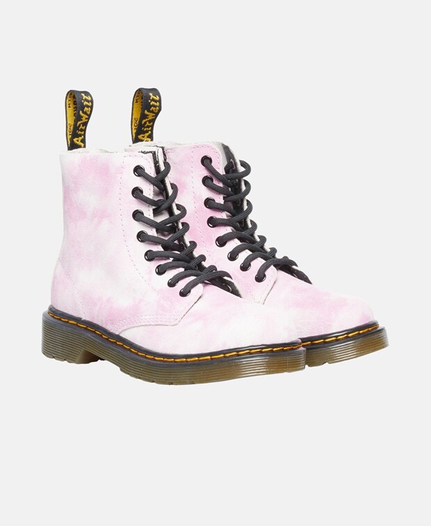 

Ботинки на шнуровке Dr. Martens, розовый