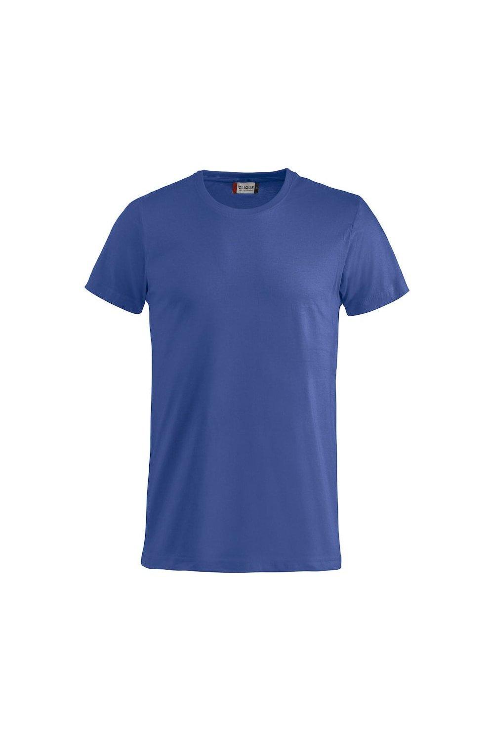 Базовая футболка Clique, синий базовая спортивная сумка clique синий