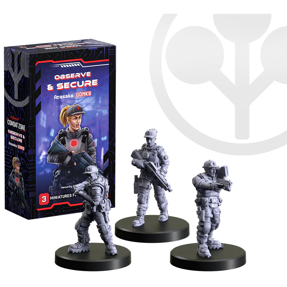 

Миниатюра Monster Fight Club Cyberpunk Red Combat Zone: Arasaka - Observe & Secure