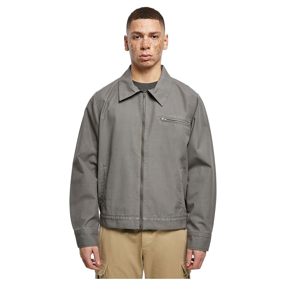 Куртка Urban Classics Overdyed Workwear, серый