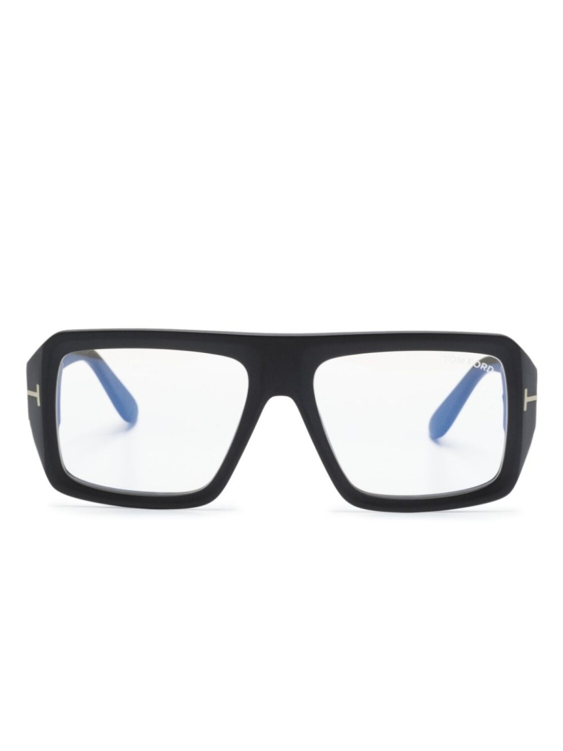 

TOM FORD Eyewear очки FT5903B в квадратной оправе с логотипом, черный