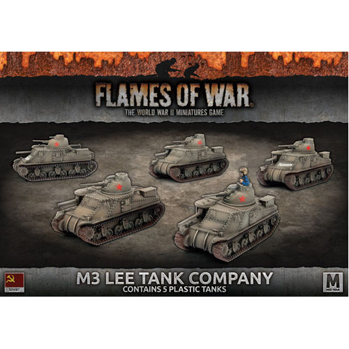 Фигурки Flames Of War: M3 Lee Tank Company