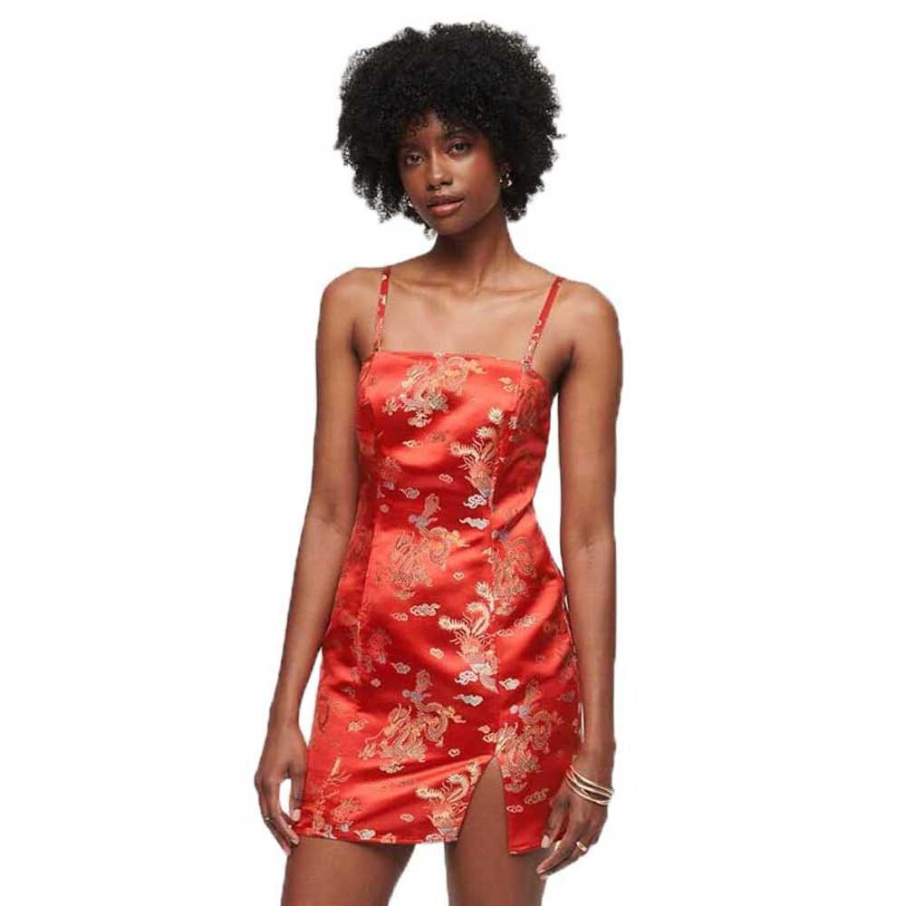 

Платье Superdry Brocade, оранжевый