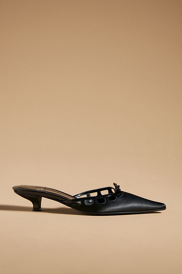 

Джеффри Кэмпбелл Solitude Kitten Heels, черный