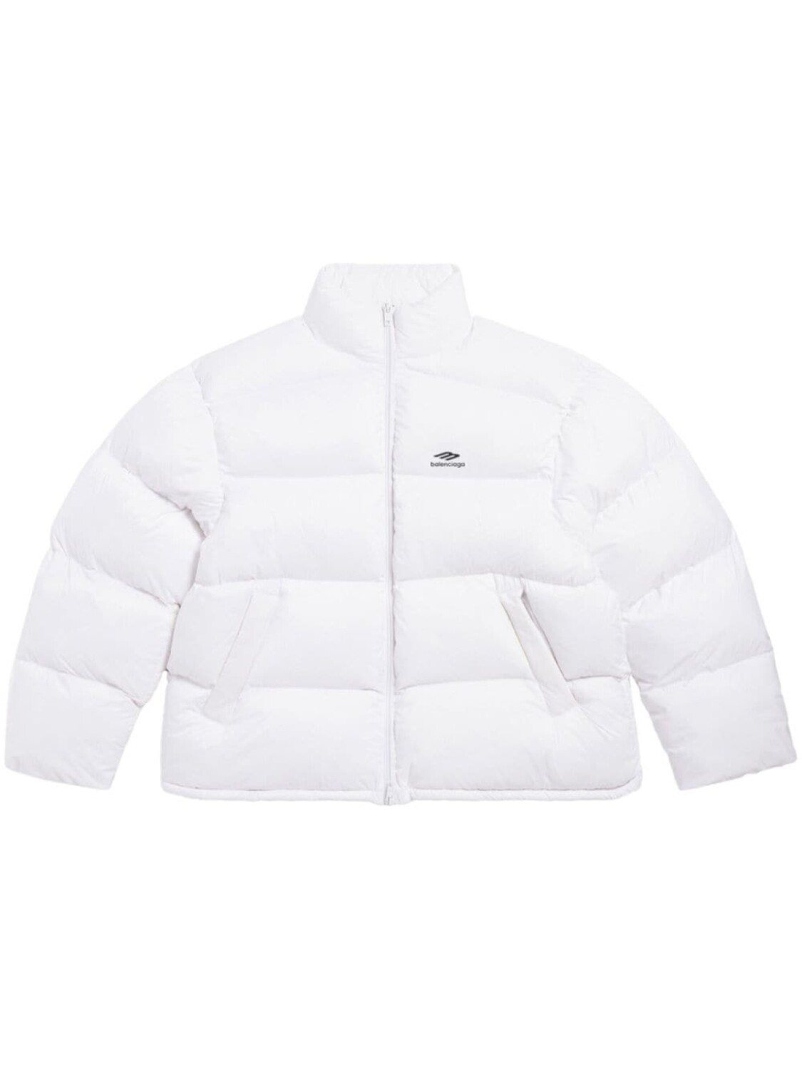 

Balenciaga пуховик 3B Sports Icon, белый