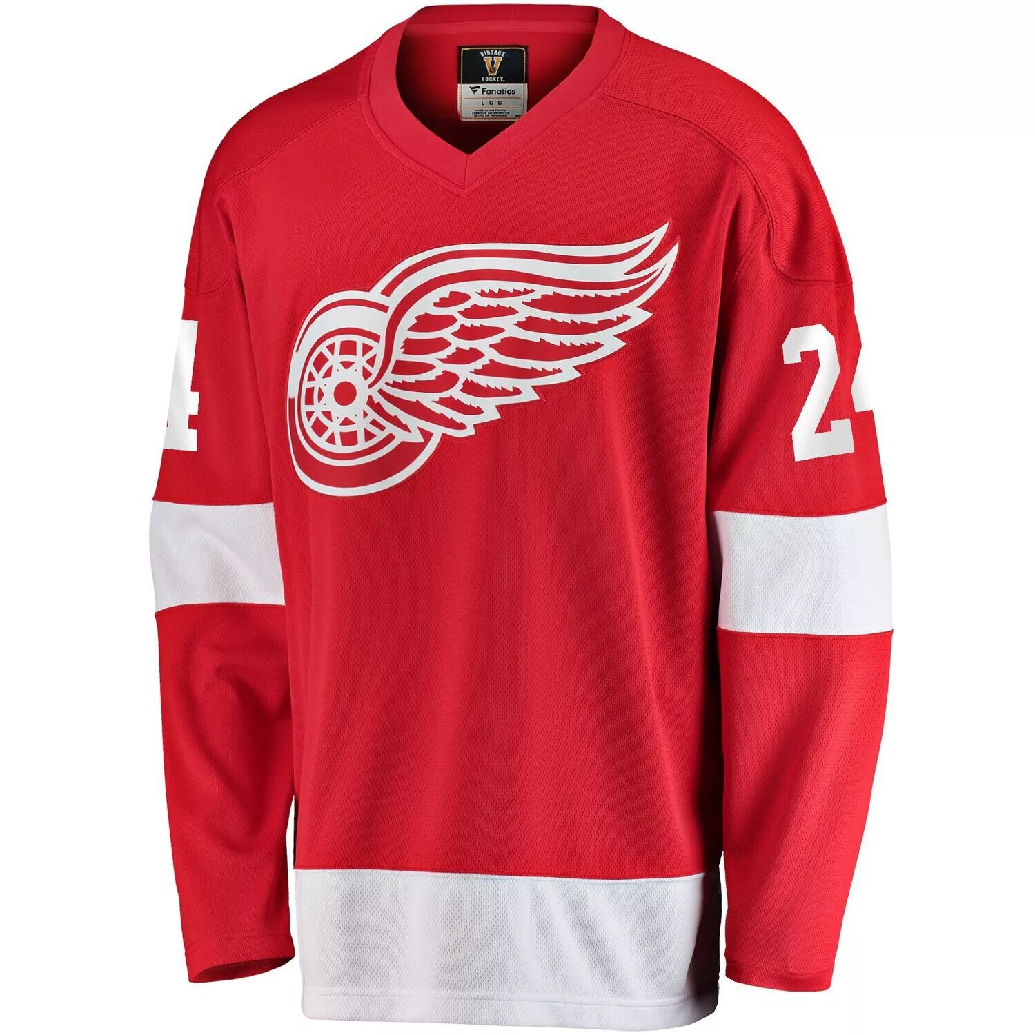 

Мужская футболка фанатиков с брендом Bob Probert Red Detroit Red Wings Premier Breakaway пенсионера Fanatics