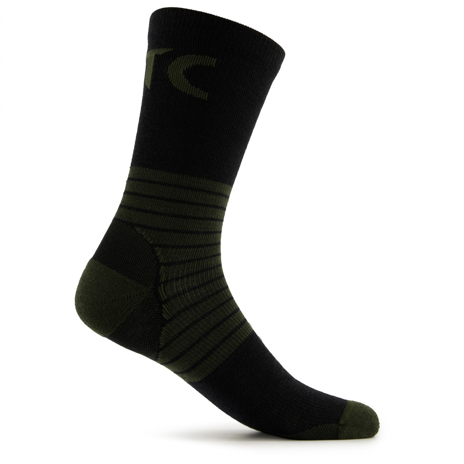 Велосипедные носки Stoic Merino MTB Socks, цвет Black/Bottiglia
