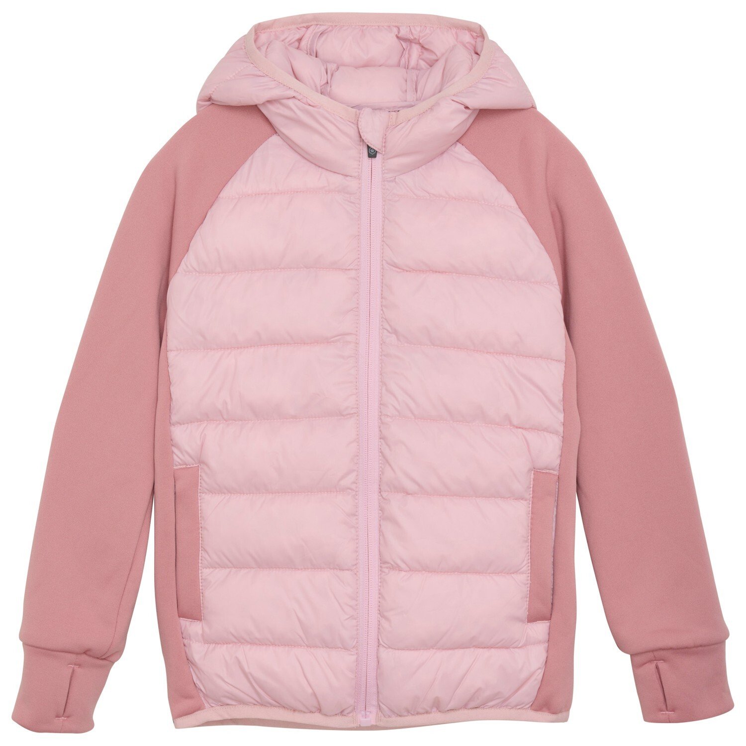 

Куртка из синтетического волокна Color Kids Kid's Hybrid Fleece with Hood, цвет Bleached Mauve