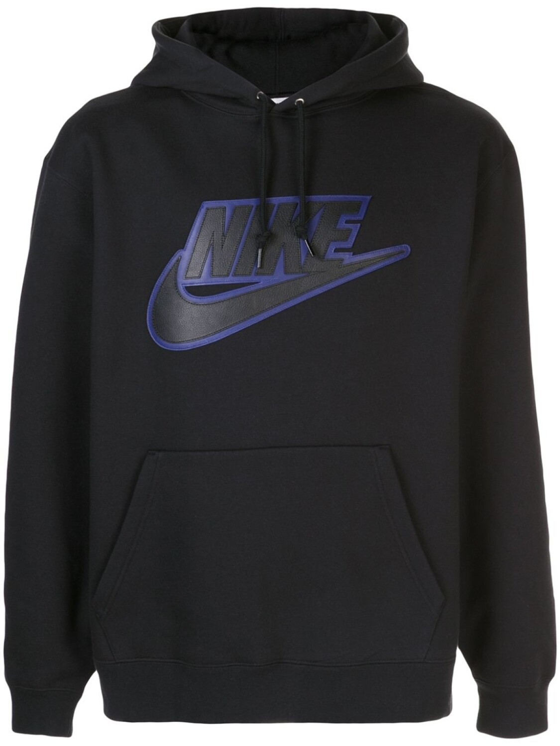 

Supreme худи с аппликацией из коллаборации с Nike, черный