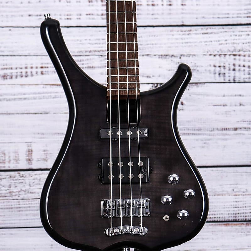 цена Басс гитара Warwick RockBass Infinity Bass Guitar | 4 String | Nirvana Black Transparent