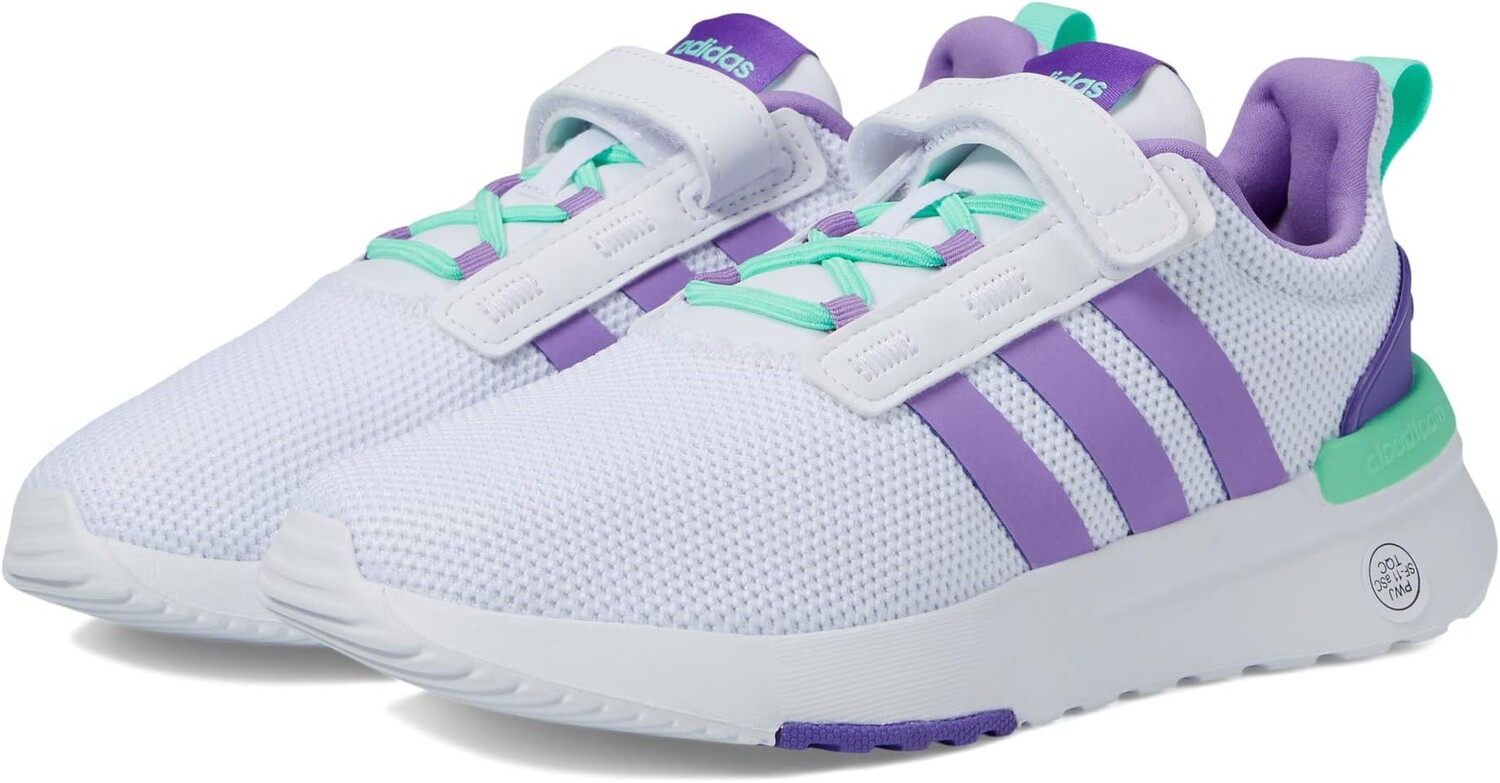 

Кроссовки Racer TR21 adidas, цвет White/Violet Fusion/Pulse Mint