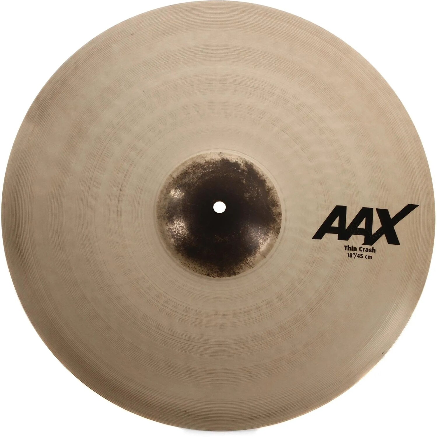

Тонкая тарелка Crash Sabian 18 дюймов AAX - блестящая отделка