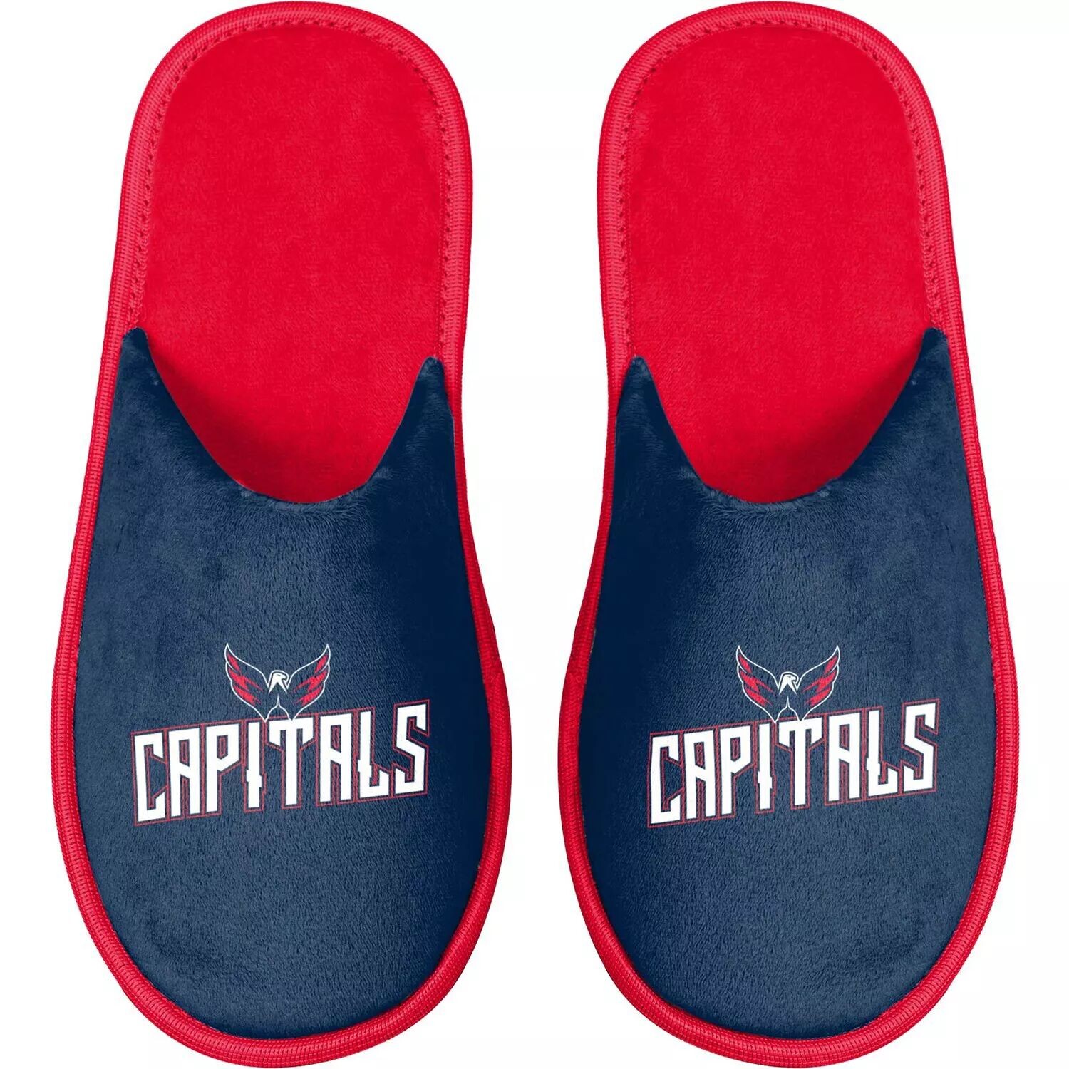 

Мужские шлепанцы FOCO Washington Capitals Scuff