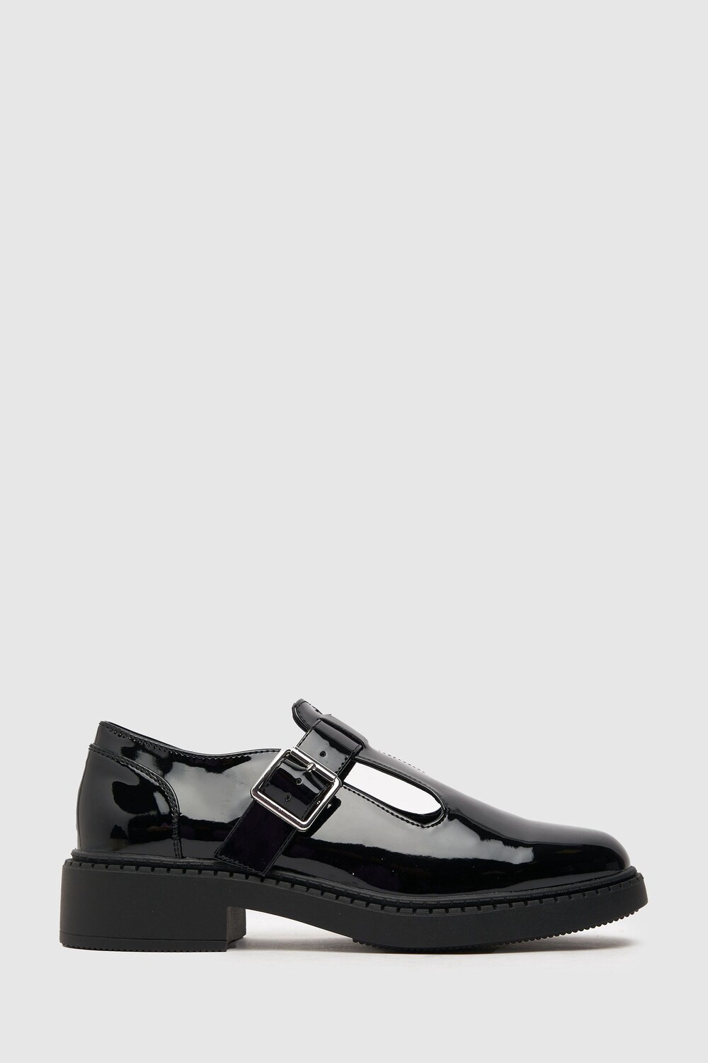 

Черные лаковые туфли Leah's с Т-образным ремешком Schuh, черный