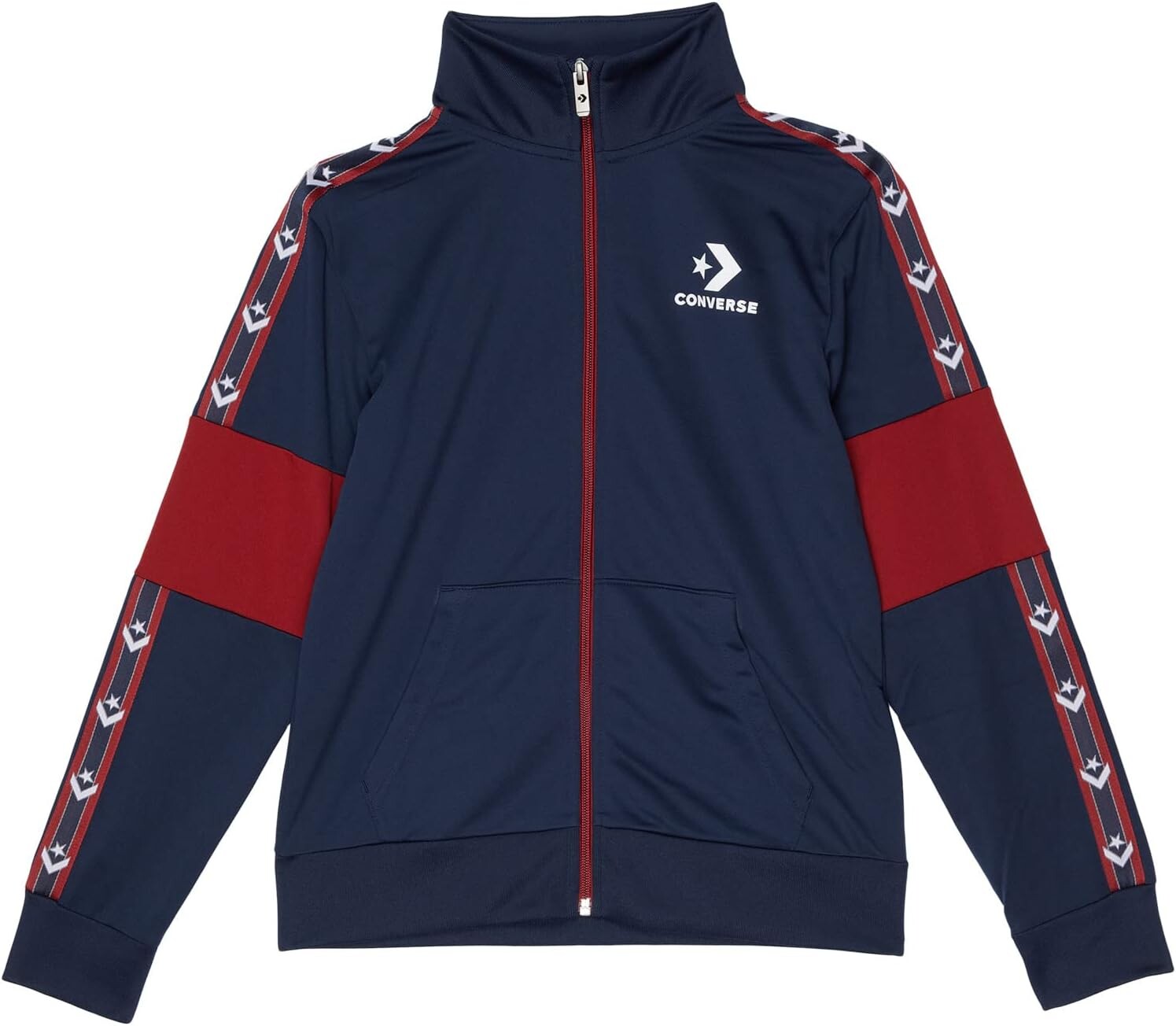 

Куртка Converse Star Chevron Taping Jacket, цвет Obsidian