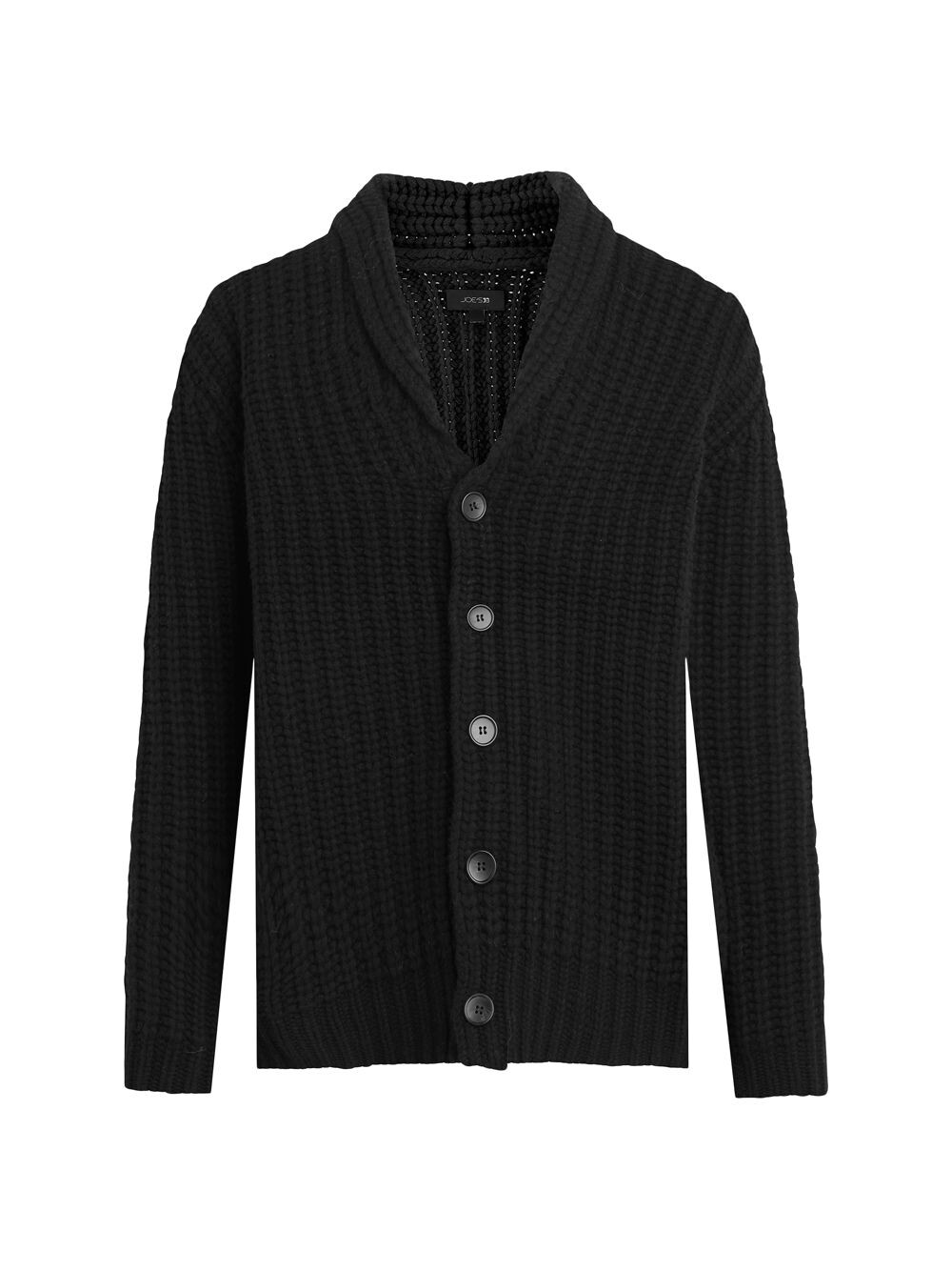 

Шерстяной кардиган с отложным воротником Joe's Jeans, черный