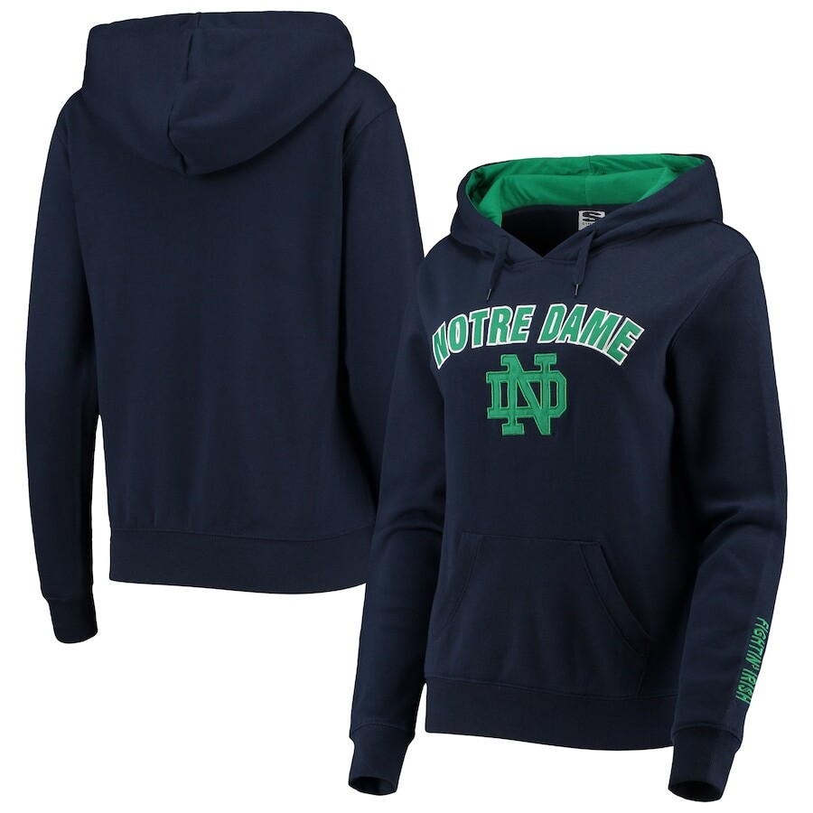 

Пуловер с капюшоном Colosseum Notre Dame Fighting Irish, нави