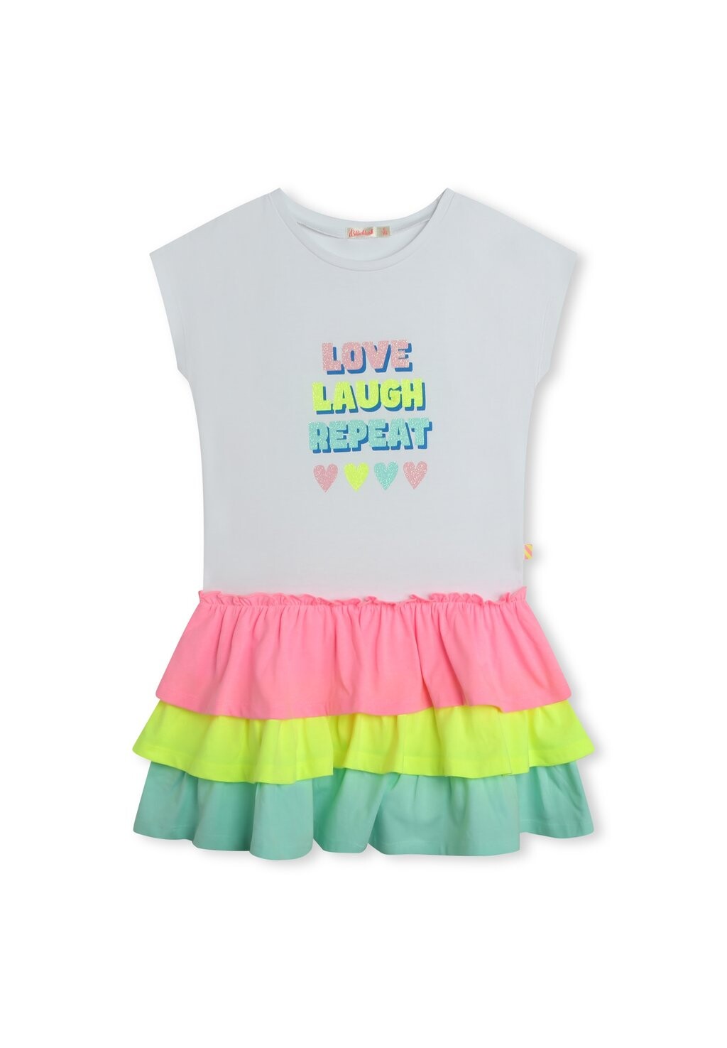 

Платье из джерси Short Sleeved Dress Billieblush, белый