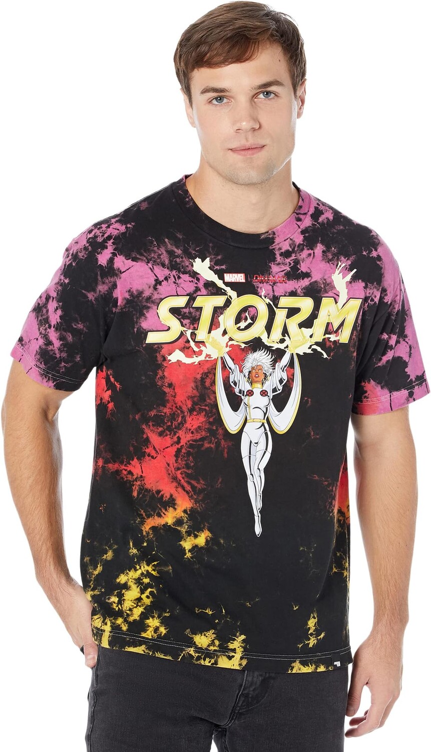 

Футболка Dim Mak x X-Men -Storm, цвет Pink Gradient Tie-Dye
