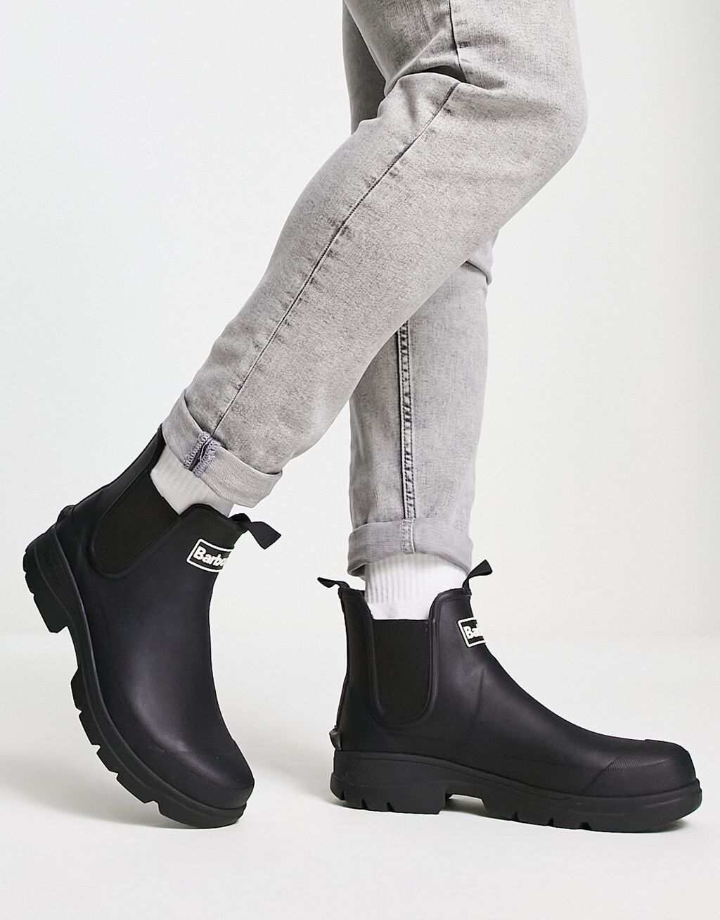 

Черные резиновые сапоги челси Barbour Nimbus