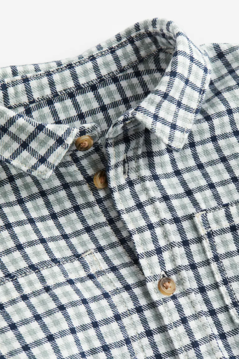 Бархатная рубашка из хлопка H&M, синий рубашка jumbo из хлопкового вельвета с длинными рукавами whistles бежевый