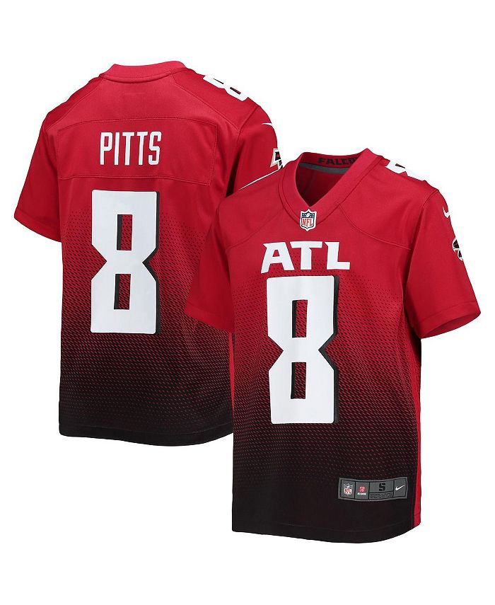 цена Джерси Big Boys Kyle Pitts Red Atlanta Falcons Nike, красный