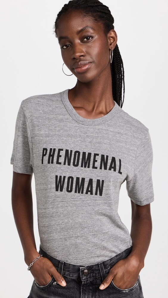 

Футболка Phenomenal Phenomenal Woman, серый