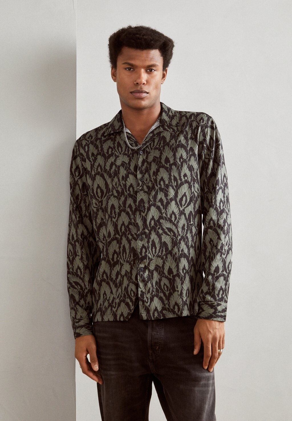 

Рубашка Leaf Shirt Lindbergh, цвет olive