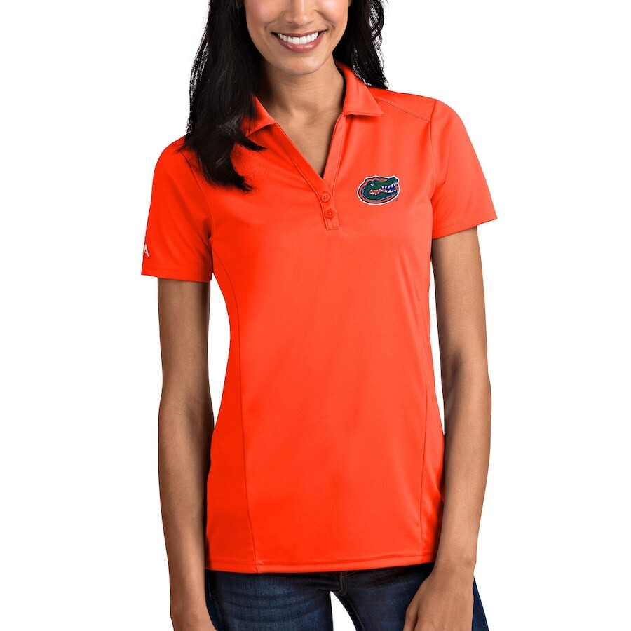 

Поло с коротким рукавом Antigua Florida Gators, оранжевый