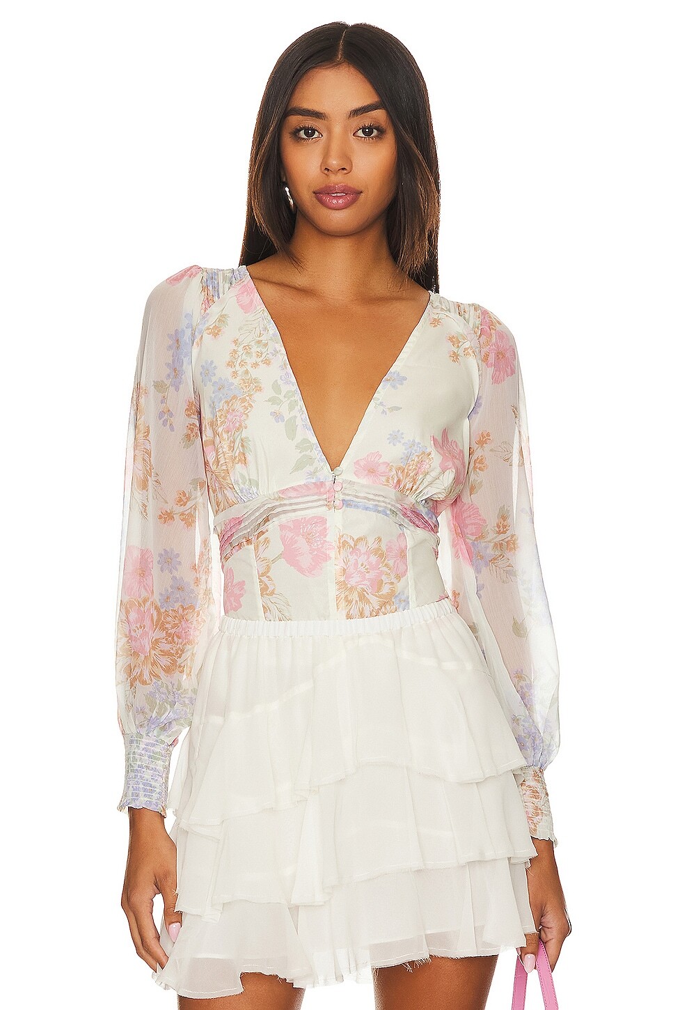 

Боди Free People x Revolve Wanderlust, слоновая кость