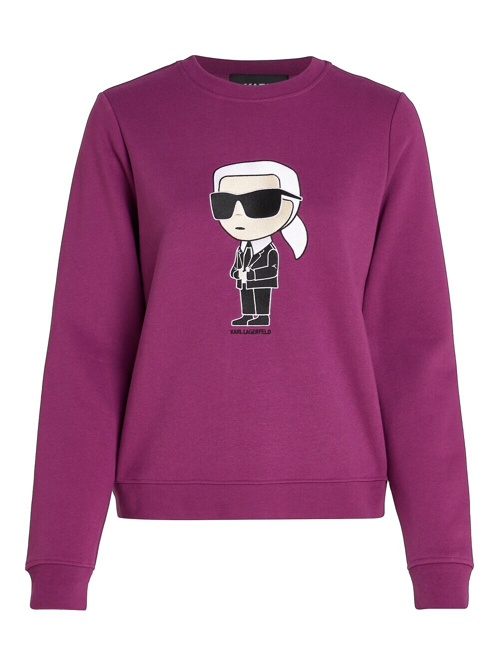 

Толстовка Karl Lagerfeld Ikonik, фиолетовый