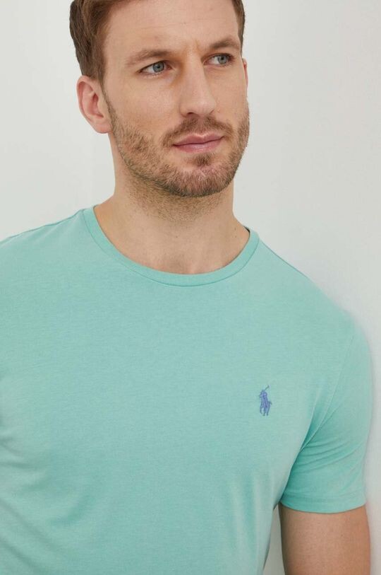 

Хлопковая футболка Polo Ralph Lauren, зеленый