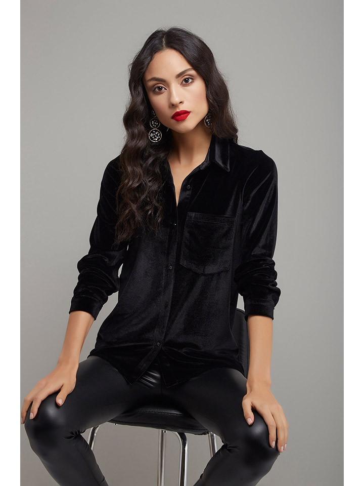 цена Блуза Milan Kiss Hemd, черный