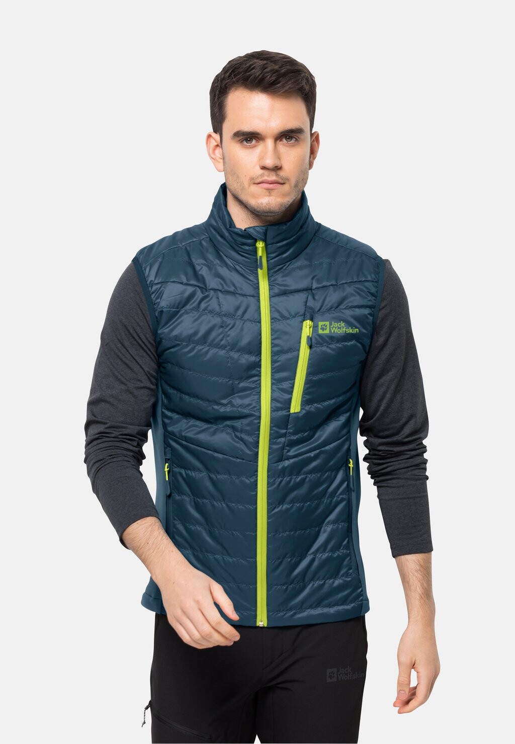 

Жилет ROUTEBURN PRO INS M Jack Wolfskin, цвет dark sea